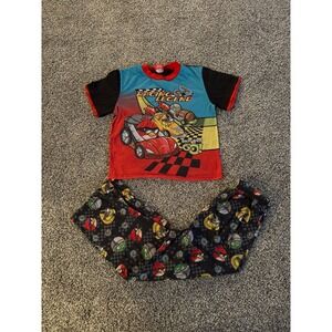Angry Bird‎ Go Boys Short Sleeve Pants 2pc pajamas size 10